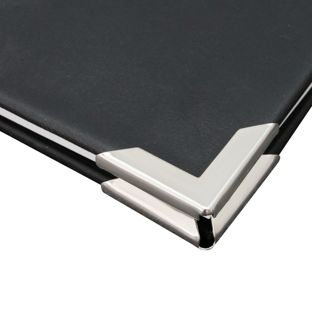 Esquinas para libros metal PS 16 - 16 x 16 mm  | niquelado 