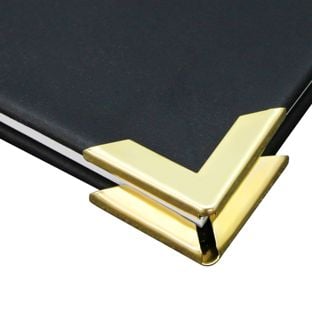 Esquinas para libros metal PS 30 - 30 x 30 mm  | latonado 
