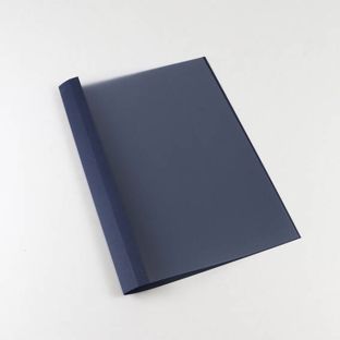 Carpeta para encuadernación con ojales A4, cartón de cuero, 45 hojas, null | 4 mm