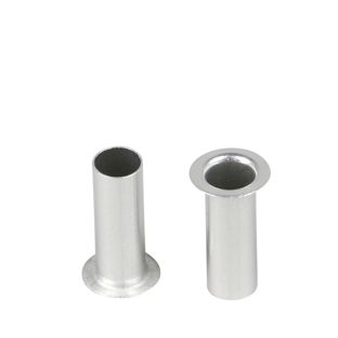 Ojales "clic", 130 - 160 hojas, plata 17 mm