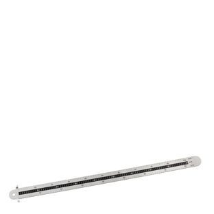 Regla para textos tipómetro 30 cm | null