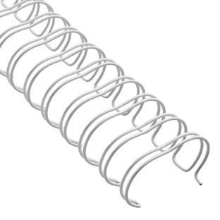 Canutillos metálicos 2:1, A4 32,0 mm (1 1/4")  | blanco 