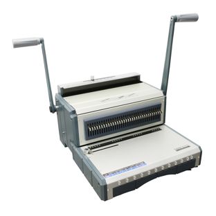 Máquina para encuadernaciones de alambre S310, para canutillos metálicos 3:1 división (hasta máx. A4) 