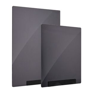 Placa de metacrilato para sistema de combinación variable MODUL, pizarra negra, PMMA 