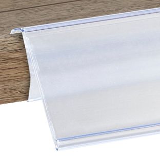 Regleta portaprecios ANT para baldas de madera 
