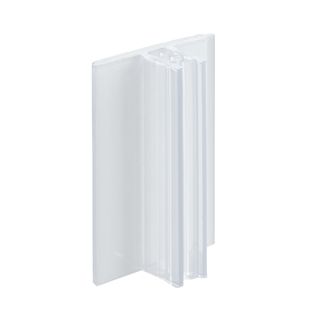 Soporte para tarjetas de, autoadhesivos en ángulo de 90º | 35 x 25 mm