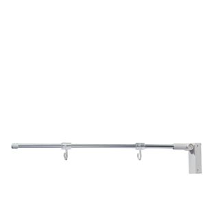 Soporte para pancartas con base magnética, 400 mm, barra recta 