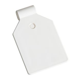 Portaetiquetas para ganchos de panel perforado 