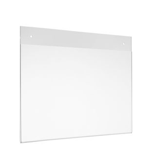 Funda de metacrilato con orificios A4  | Formato horizontal 