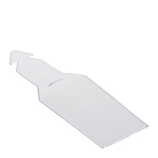 Funda portaetiquetas para ganchos de panel perforado 