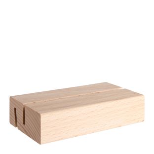 Portatarjetas de madera, base para sistema de combinación variable MODUL null | 105 mm | null