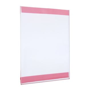 Funda de metacrilato con cinta adhesiva de acrilato puro formato vertical | A6