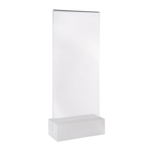 Expositor de mesa MODUL, funda de metacrilato con base de metacrilato null | 1/3 A4 | null