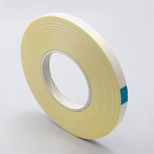 Cinta adhesiva de PET de doble cara, adhesivo de acrilato fuerte, cubierta de papel blanca, TL21 12 mm