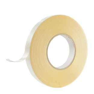 Cinta adhesiva de PET de doble cara, adhesivo de acrilato fuerte, cubierta de papel blanca, TL21 19 mm