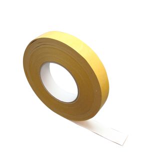 Cinta adhesiva de PVC de doble cara, blanca, adhesivo de acrilato fuerte, CLM22 15 mm