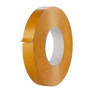 Cinta adhesiva de PVC de doble cara, blanca, adhesivo de acrilato fuerte, CLM22 25 mm