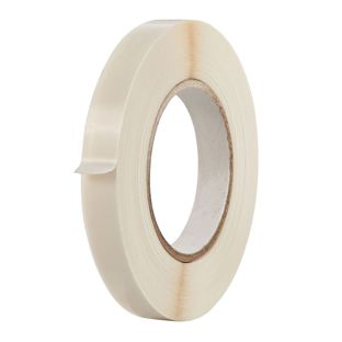 Cinta adhesiva de tela no tejida de doble cara con "fingerlift", adherencia fuerte, VL15-FL 12 mm | 50 m