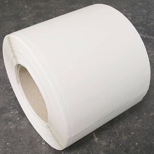 Tiras adhesivas de PET de doble cara, segmentadas, muy fuerte/muy fuerte rollo con 1000 cortes | 40 x 110 mm
