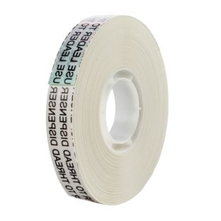 Cinta adhesiva de transferencia, adherencia débil de doble cara, para portarrollos manual ATG, LOW - OL03 12 mm