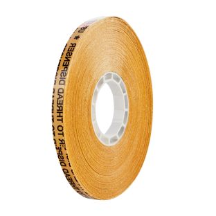 Cinta adhesiva de tela no tejida, adherencia muy fuerte de doble cara, para portarrollos manual ATG, VLM08 6 mm