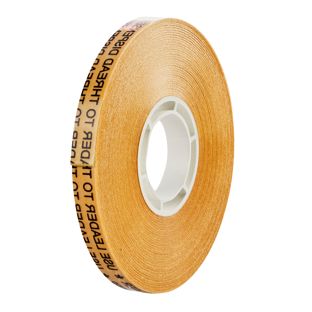Cinta adhesiva de tela no tejida, adherencia muy fuerte de doble cara, para portarrollos manual ATG, VLM08 9 mm
