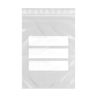 Bolsas con cierre a presión, 180 x 250 mm, uso en clínicas dentales, lámina de PE de 50 µm 