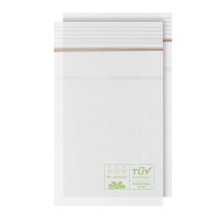 Bolsas con cierre a presión, lámina de PLA ecológica 40 x 60 mm 
