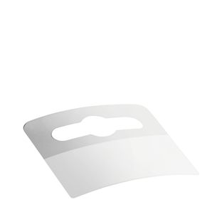 Colgador de agujero de suspensión europeo PET 52 x 44 mm  | rígido 