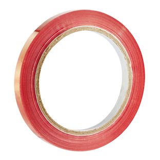 Cinta adhesiva de PVC, de colores, silencioso rojo 