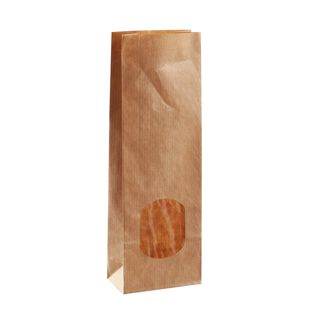 Bolsa papel fondo 80 x 50 x 250 mm 