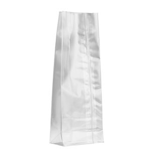 Bolsas de fondo con costura sellada, lámina de OPP, 70 x 40 x 195 mm | 40 µm