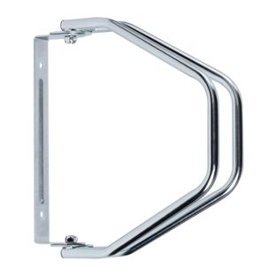 Soporte bicicleta pared, giratorio 180°, metal 