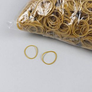 Gomas elásticas multiusos, natural 25 mm | 1.5 mm