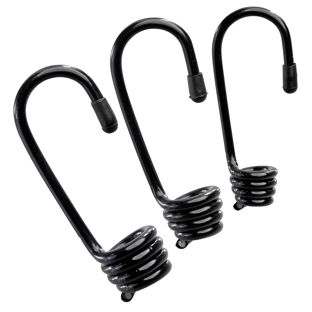 Ganchos en espiral para cordón elástico 