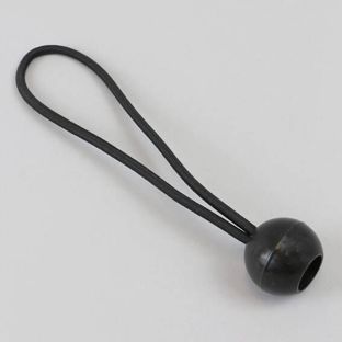Tensores elásticos con bola 180 mm | negro 