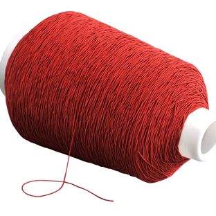 Goma elástica redonda 1 mm rojo  | 1050 m