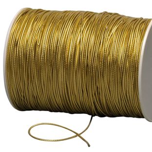Gomas elásticas, 2 mm dorado  | 500 m