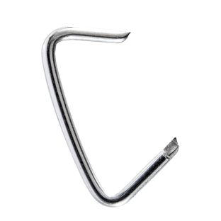 Grapas anilladas, acero galvanizado para cordones de ⌀ 10 mm  