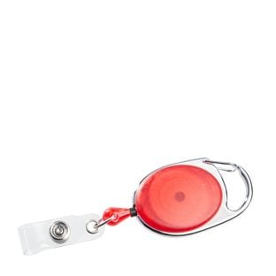 Yoyo porta credenciales correa, rojo 