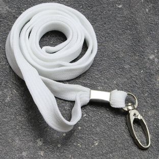 Lanyard, 10 mm de ancho null | con clip mosquetón