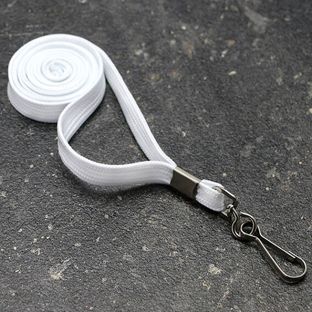 Lanyard, 10 mm de ancho null | con gancho de metal giratorio