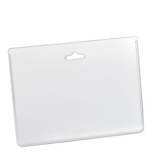 Funda tarjeta identificativa, formato tarjeta bancaria, PVC duro 