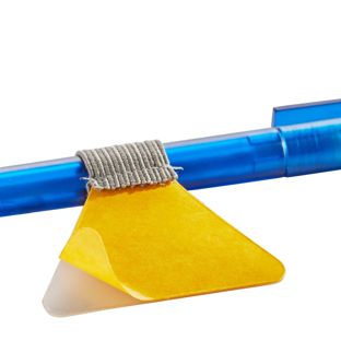 Soporte para lápices con sujeción elástica, autoadhesivos 