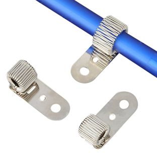 Soporte metálico para lápices null | con remaches, formato horizonal