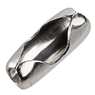 Cierres a presión para cadenas de bolas 1.5 mm | plata 