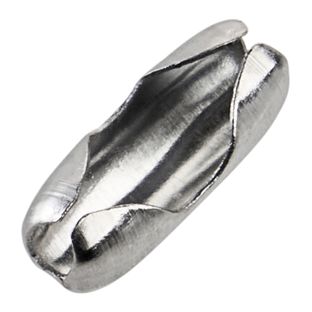 Cierres a presión para cadenas de bolas 2.4 mm | plata 
