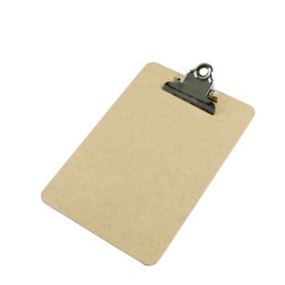Carpeta portapapeles, madera de fibra de alta densidad formato vertical | A5 | clásica con pinza retro