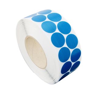 Puntos adhesivos de tela, azul oscuro 