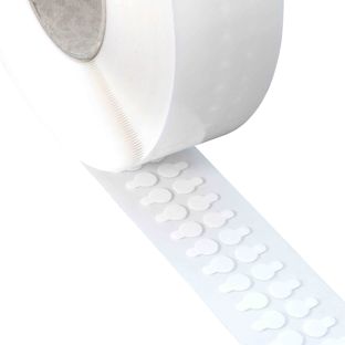 Puntos adhesivos de doble cara de acrilato puro, 1 mm de espesor, fuerte/fuerte 